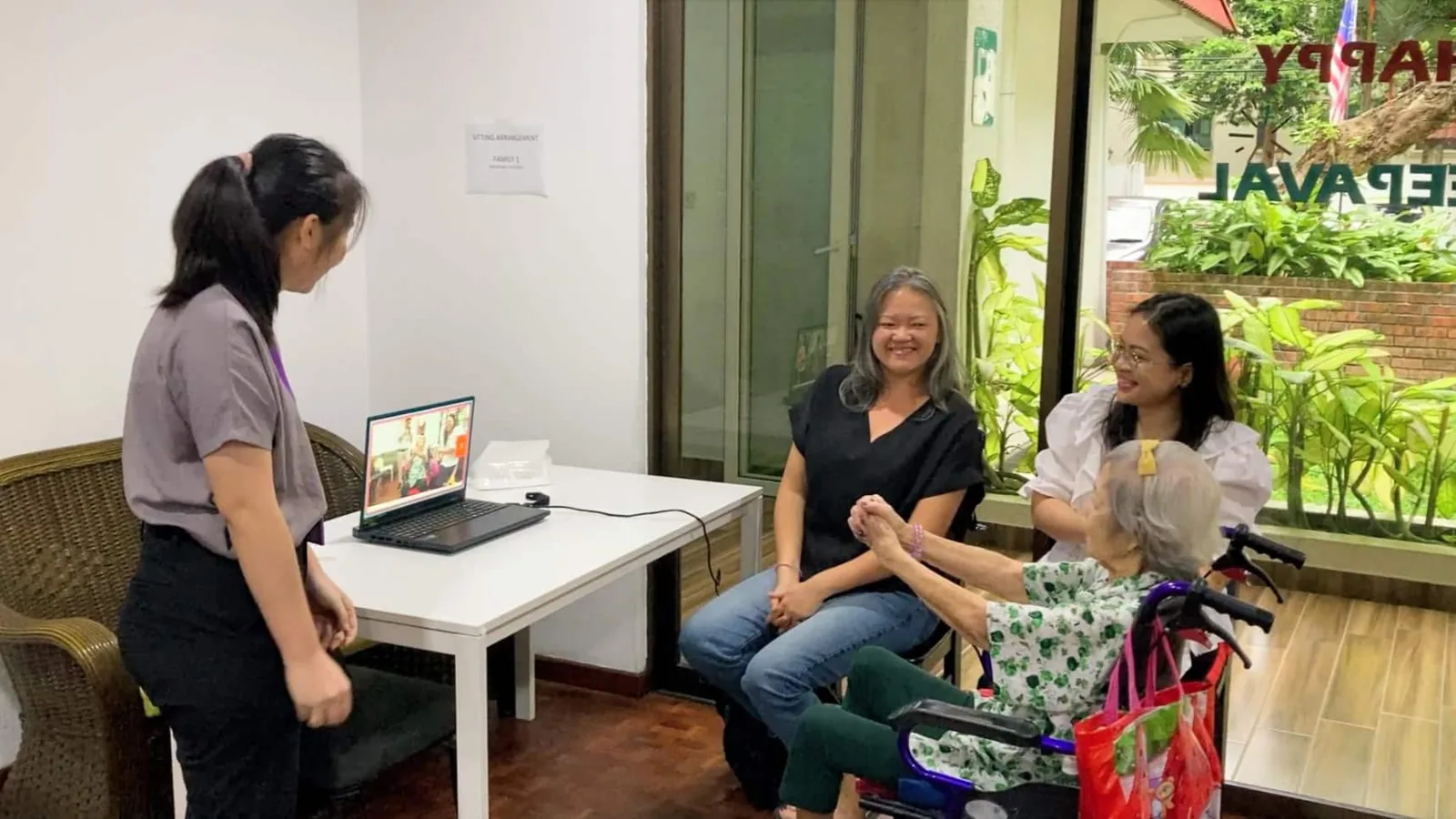 AloXR sessions at active ageing centres